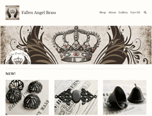 Tablet Screenshot of fallenangelbrass.com